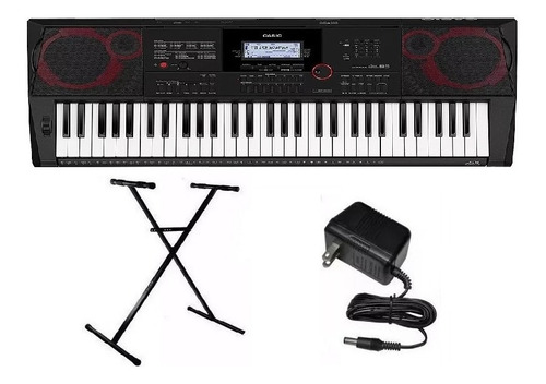 Organo Teclado Casio Ct-x3000 Profesional + Fuente + Soporte