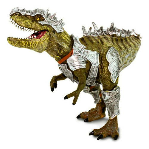 Figura T-rex Armadura Blindada Muñeco Safari Colección Tx