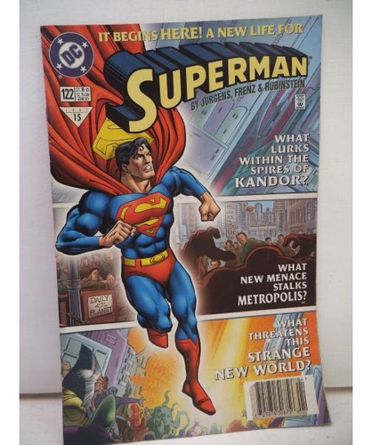 Superman 122 Dc Comics Ingles 
