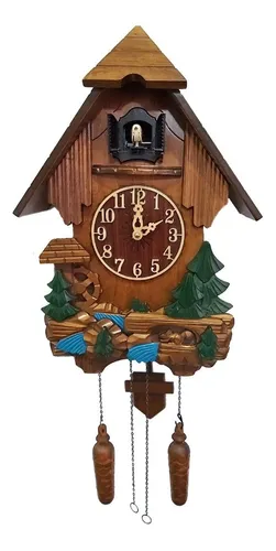 Reloj cucú de madera deals