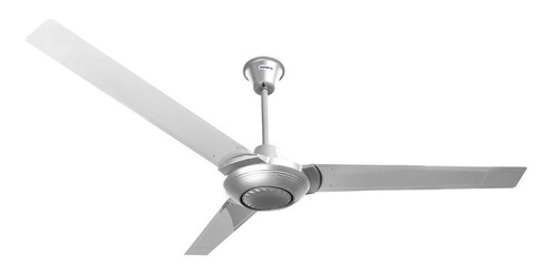 Imagen 1 de 3 de Ventilador de techo Masterfan Tifón satinado con 3 aspas de metal, 56" de diámetro 127 V