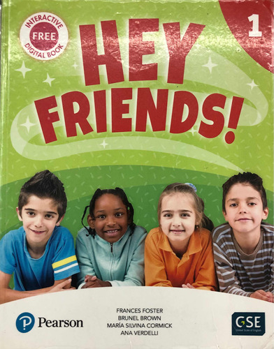 Libro De Inglés Hey Friends! 1