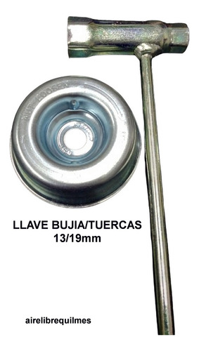 Llave Bujia13/19 Tork 27 Y Plato Stihl Desmalezad Motosierra