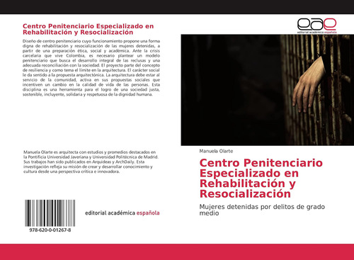 Libro: Centro Penitenciario Especializado Rehabilitación