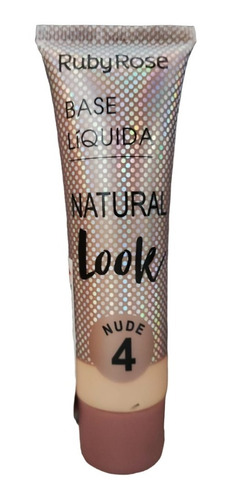 Base Maquillaje Liquida Facial 29.0ml Natural Look Cosmético