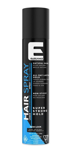 Spray Para Cabelo Extra Forte Elegance Plus (400ml)