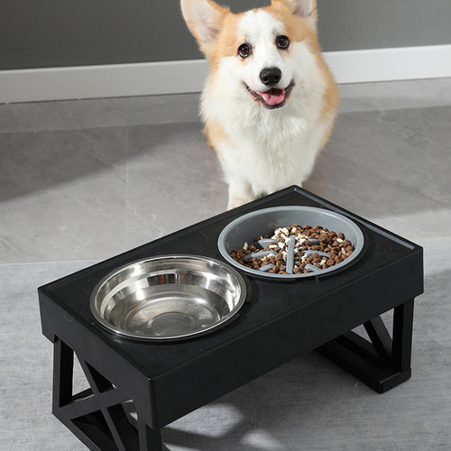 L Cuencos Para Perros Con Soporte Cuencos Para Perros