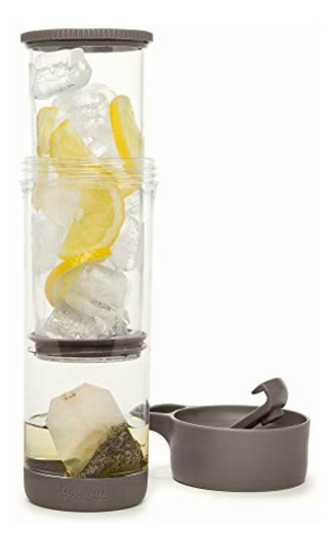 Goodful Press And Go Iced Tumbler For Loose Leaf Or Bagged,