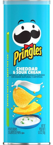 Pringles Cheddar Sour Cream Importadas 158grs.