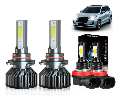 12000lm Faros Led Y Antiniebla Para Mercury Milan 2010-2011