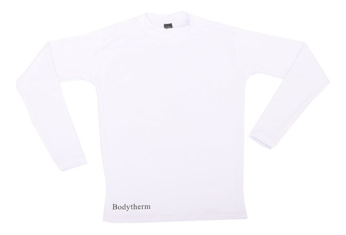 Remera Termica Manga Larga Niños Body Therm Original Blanco