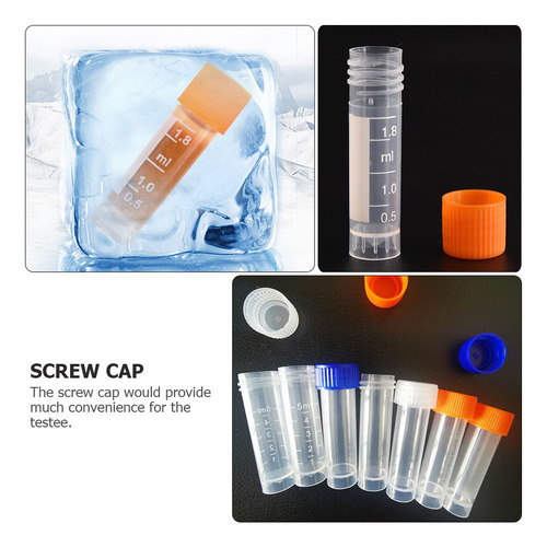 Tubos De Laboratorio Tubo De Muestra Criovial