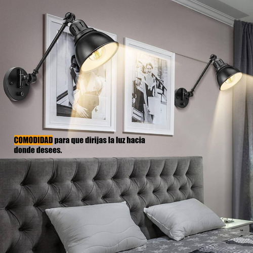 Lampara De Pared Aplique Vintage Exito Corp