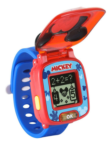 Vtech Disney Junior Mickey Mouse Reloj Interactivo Color Azul