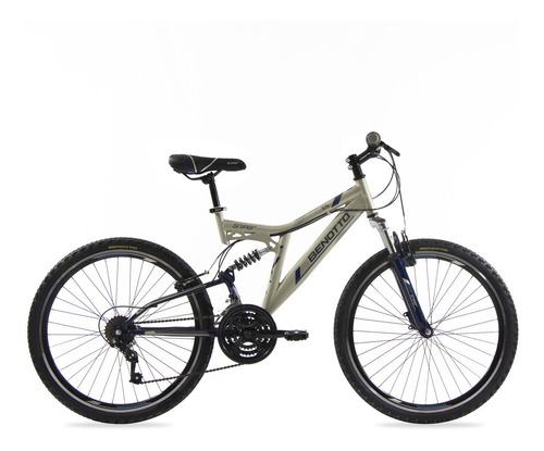 Bicicleta R26 Montaña Sniper 21v Oro Azul Hombre Benotto