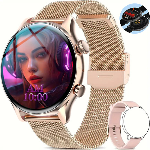 Reloj Inteligente Impermeable Nfc Hd Bluetooth Call Sport Pa