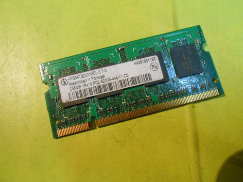 Memoria Sodimm Infineon 256mb Pc2-4200 Hys64t32000hdl-37-a