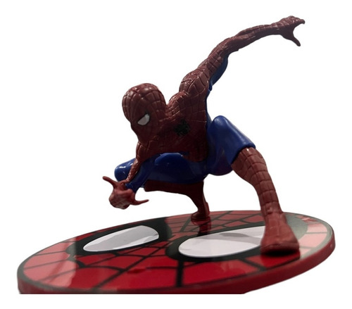 Figura De Colección Spider Man Con Base Tamaño Grande 