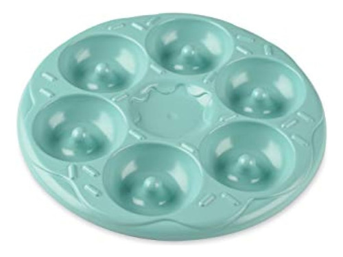 Nordic Ware Donut Bites Molde Para Microondas, Seis Cavidade