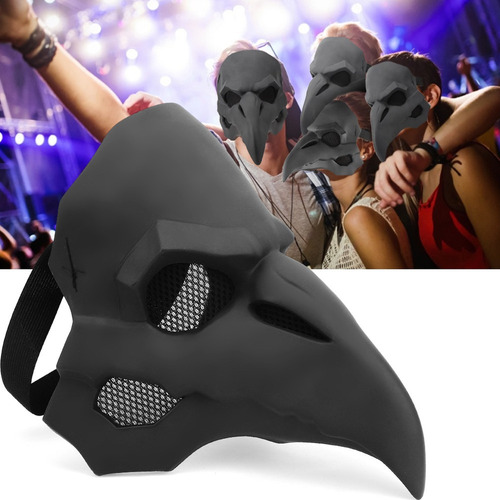 Disfraz Facial Protector Beak Props Para Halloween