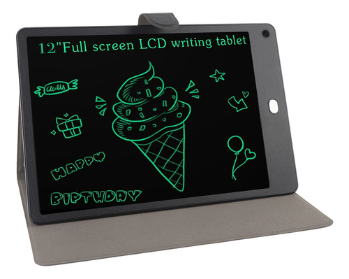 Funda De Poliuretano Con Pantalla Lcd De 12 Pulgadas Para Ta