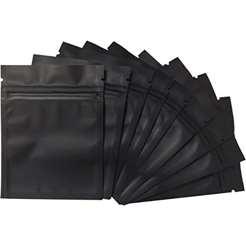 100 Pack Smell Proof Bags - 3 X 4 Inch Resealable Mylar...