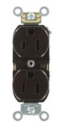 Receptáculo Doble Leviton 5262-s, 15a, 125v, Industrial,