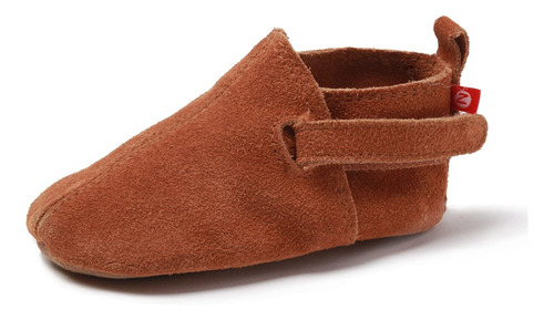 Zutano - Zapatos De Piel Para Beb Unisex, Marrn