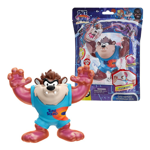 Figura Space Jam Stretchy Heroes Demonio De Tazmania