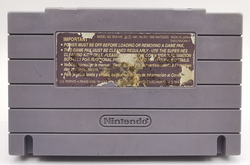 Chavez Snes Nintendo 1 I * R G Gallery (Usado)