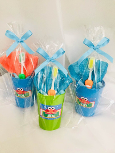 12 Sorpresas Fiesta Infantil Kit Aseo Personalizado
