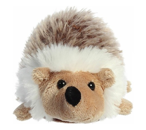 Peluche Aurora Shoulderkins. Erizo Hegdie Color Marrón Claro