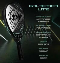 Comprar Paleta De Padel  Dunlop Galactica Lite  + Funda
