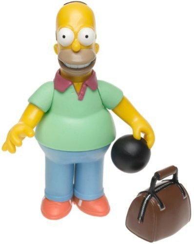 Homero Simpson Amigos Del Pino Figura Los Simpson Playmates