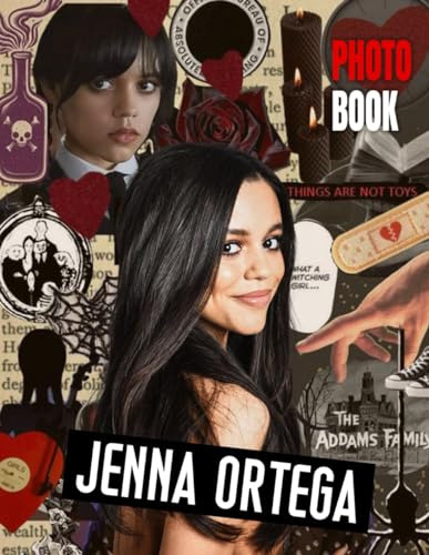 Jenna Ortega Photo Album Book, De Thomas, Marissa., Vol. 1. Editorial Independently Published, Tapa Pasta Blanda, Edición 1 En Inglés, 2023