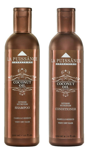 Shampoo + Acondicionador Coconut Oil La Puissance Coco X 300