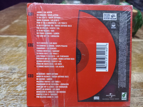 Cd Serie Baladas Viento Y Sol Los Acosta Rehenes Edición Limitada (Usado)