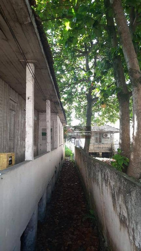 Terreno À Venda, 450 M² Por R$ 850.000,00 - Macuco - Santos/sp - Te0051
