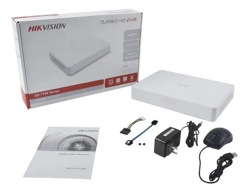 DVR 1080P lite Hikvision 16 Canales + 2 IP 2mp DS-7116HGHI-K1(S) DVR Video Vigilancia 16 Canales de Audio por Coaxitron y Video Full HD / H.265+ Alta Resolución