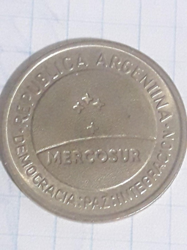 Moneda De 50 Centavos De 1998