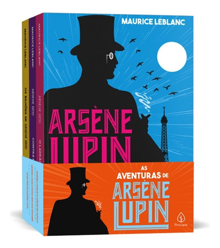 Box Com 3 Livros - As Aventuras De Arsene Lupin