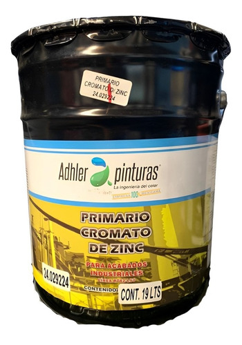 Primer Cromato De Zinc Acrilico 19 Lts