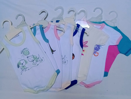 Lote De Bodys De Bebe, Nuevos, Varios Colores