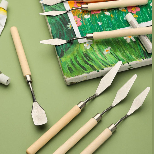 Zy Espátula De Pintura Para Pintura Acrílica Espátula Arte