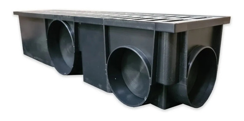 Coletor Ralo Linear Continuo Modular 15x50 Grelha Alumínio