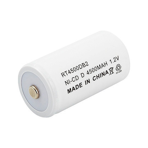 Pilha Recarregavel D 4500mah 1,2v Ni-cd Rontek 06pçs