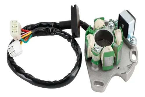 MadHornets Magneto Ignition Stator For Suzuki RM250 1996-2000 – 10 Wire, 2 Plug, OE 32101-37E00