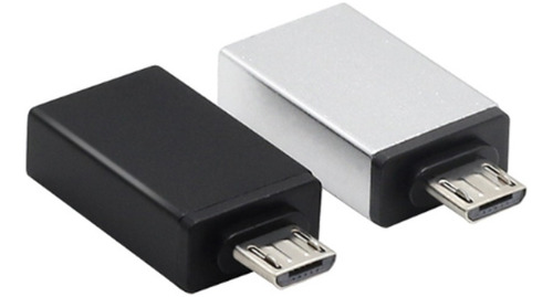 Adaptador Conector Otg Micro A Usb Hembra Usb 2.0 + Envio