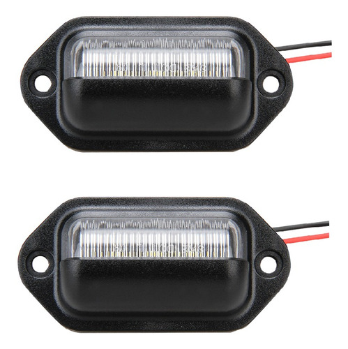 2 Luces Led De 12 V Para Placa De Matrícula Para Barco, Remo