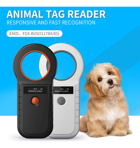 Lector De Escáner De Microchip Animal Portátil Bt+tela Usb O